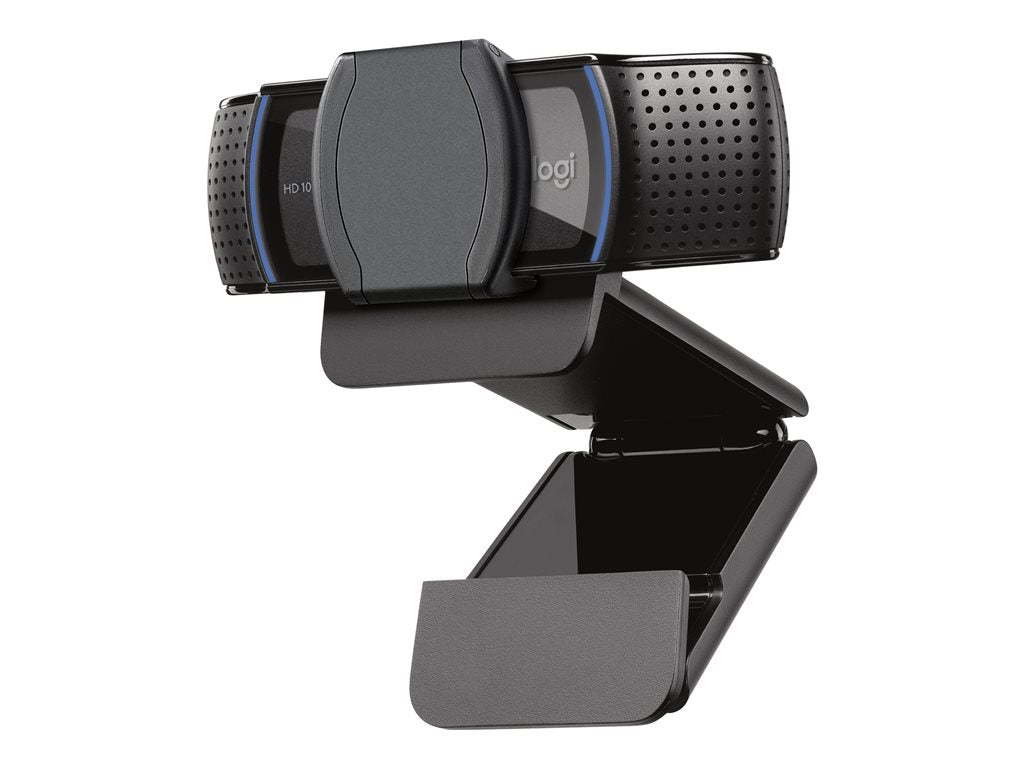 Logitech Essential Collaboration Bundle - Webcam - color - 1920 x 1080 - audio - USB - with Logitech USB Headset H390