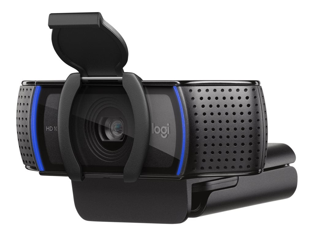 Logitech Essential Collaboration Bundle - Webcam - color - 1920 x 1080 - audio - USB - with Logitech USB Headset H390