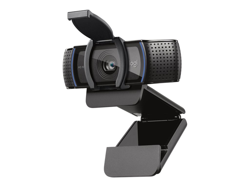 Logitech Essential Collaboration Bundle - Webcam - color - 1920 x 1080 - audio - USB - with Logitech USB Headset H390