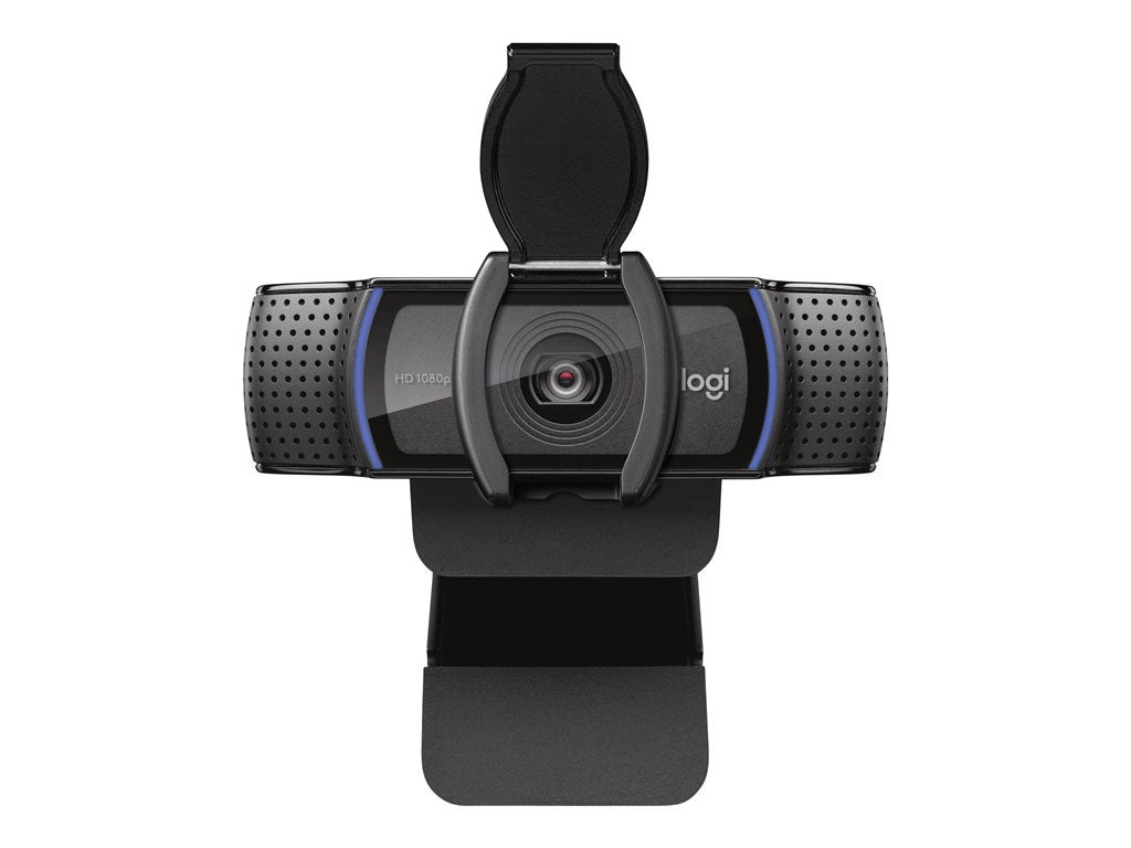 Logitech Essential Collaboration Bundle - Webcam - color - 1920 x 1080 - audio - USB - with Logitech USB Headset H390