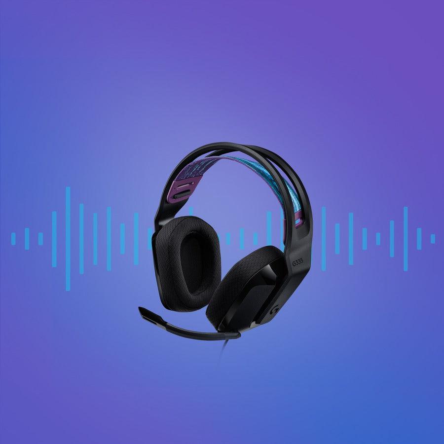 Logitech G G335 Headset Wired Head-Band Gaming Black