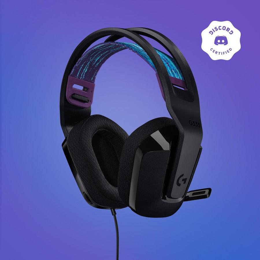 Logitech G G335 Headset Wired Head-Band Gaming Black