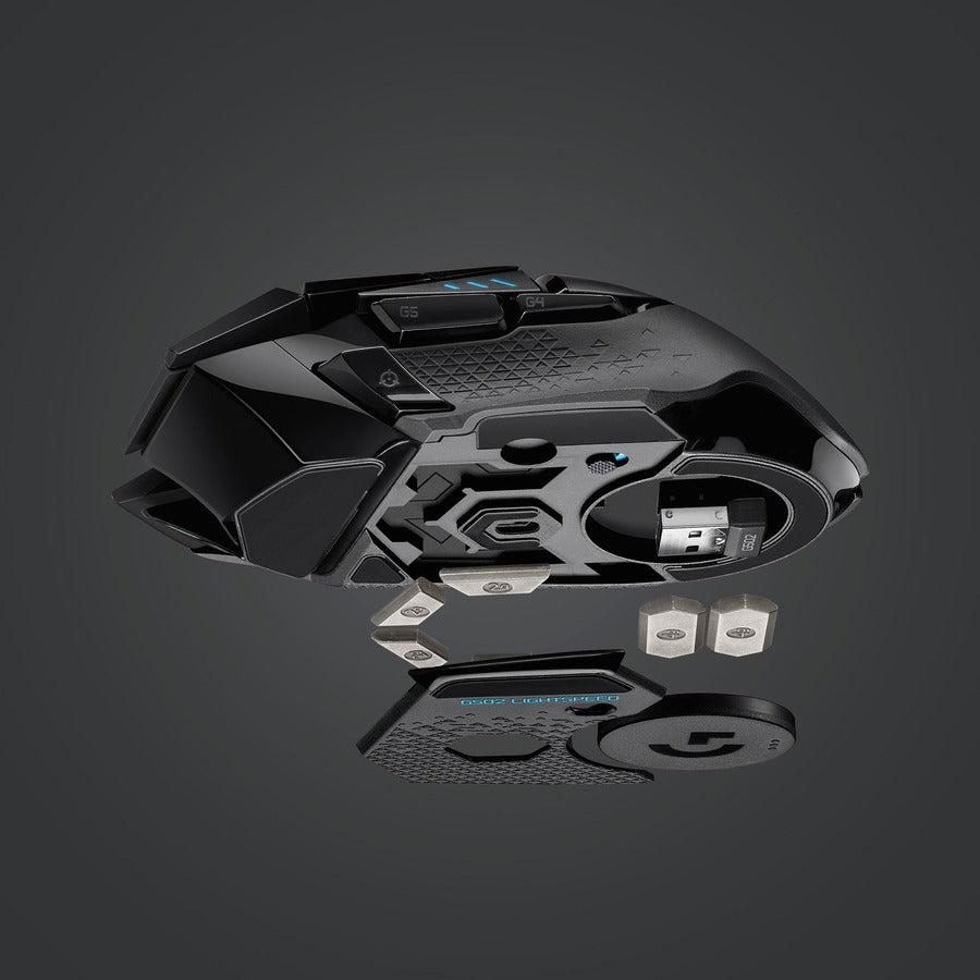 Logitech G G502 Lightspeed Wireless Gaming Mouse Right-Hand Rf Wireless Optical 16000 Dpi