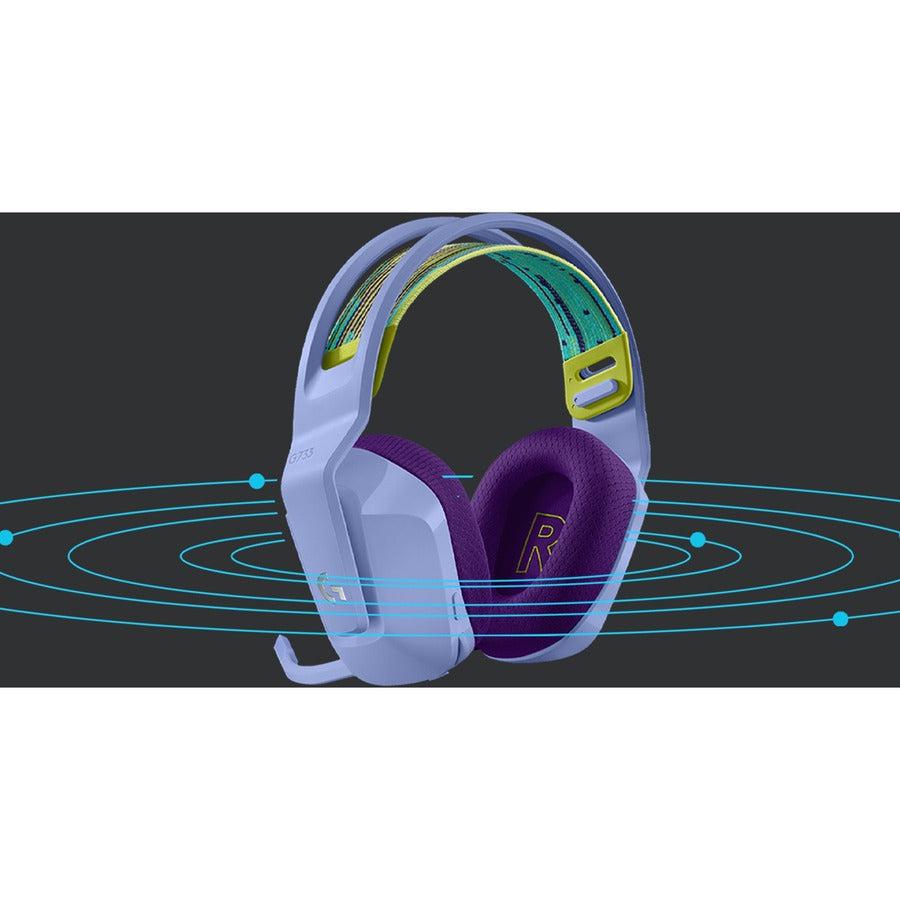 Logitech G G733 Wireless Headset Head-Band Gaming Bluetooth Lilac