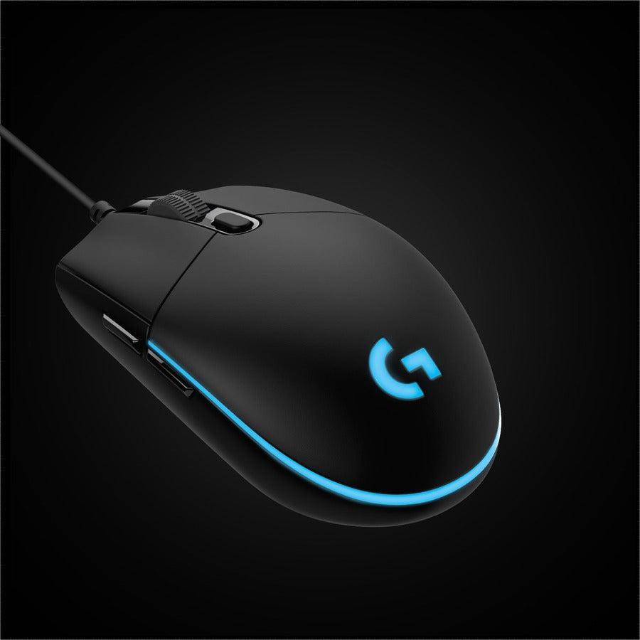 Logitech G Pro (Hero) Gaming Mouse Ambidextrous Usb Type-A Optical 16000 Dpi