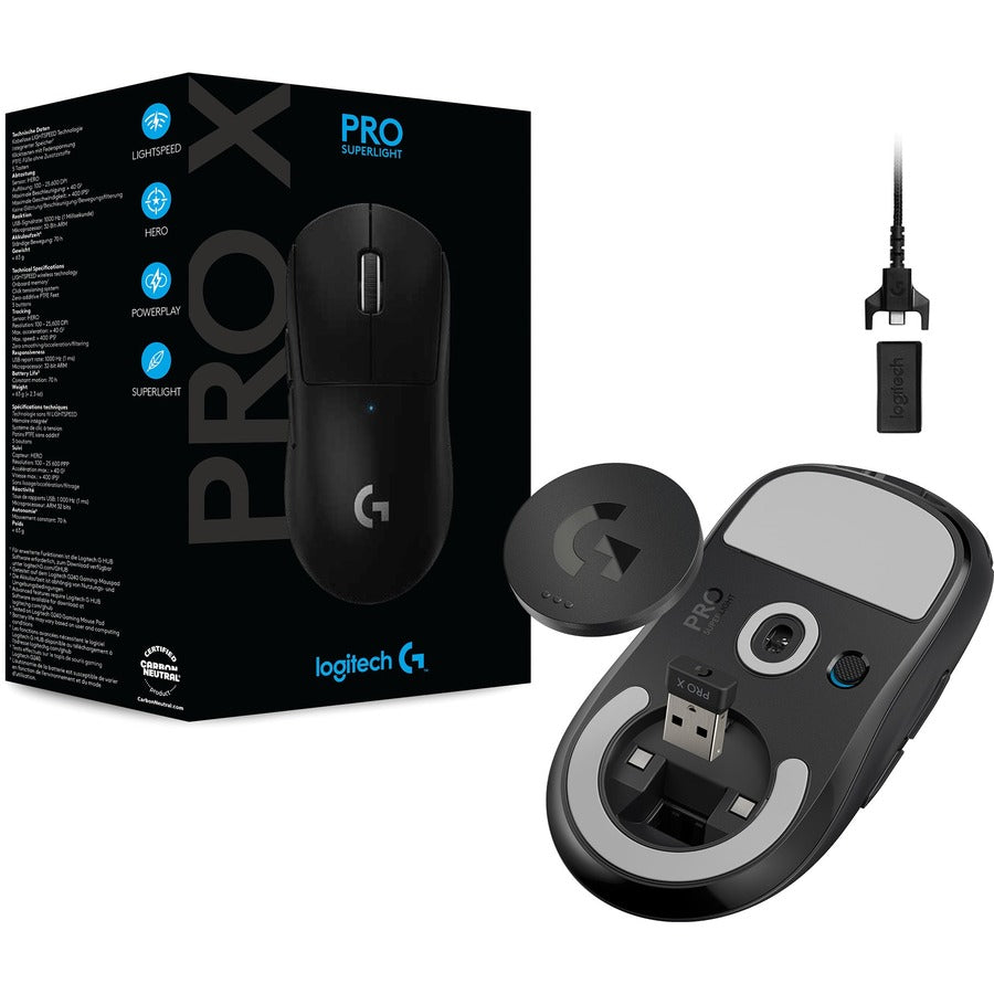 Logitech G Pro X Superlight Wireless Gaming Mouse 910-005878