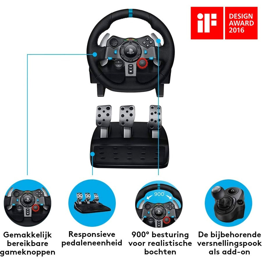 Logitech G29 RACING WHEEL FOR PLAYSTATION AND PC 941-000110