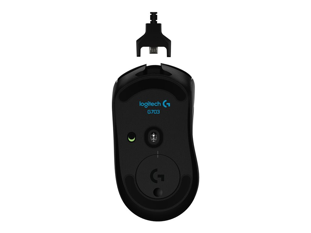 Logitech Gaming Mouse G703 - Mouse - optical - wireless - black