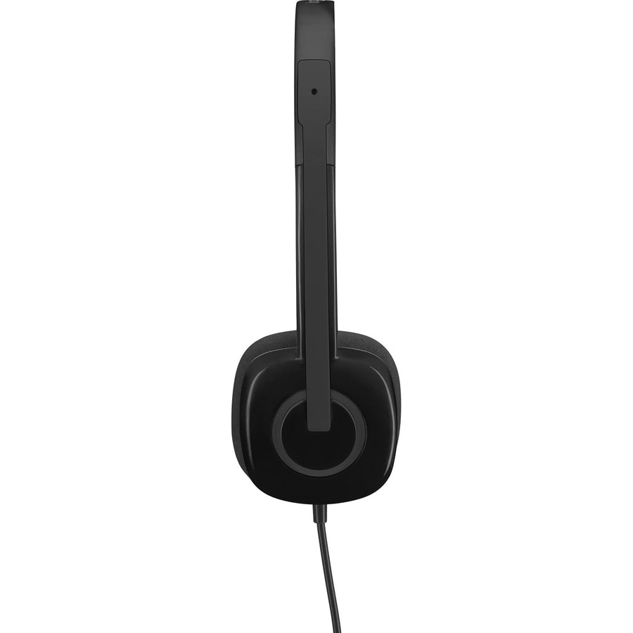 Logitech H150 Stereo Headset Wired Head-Band Office/Call Center Black