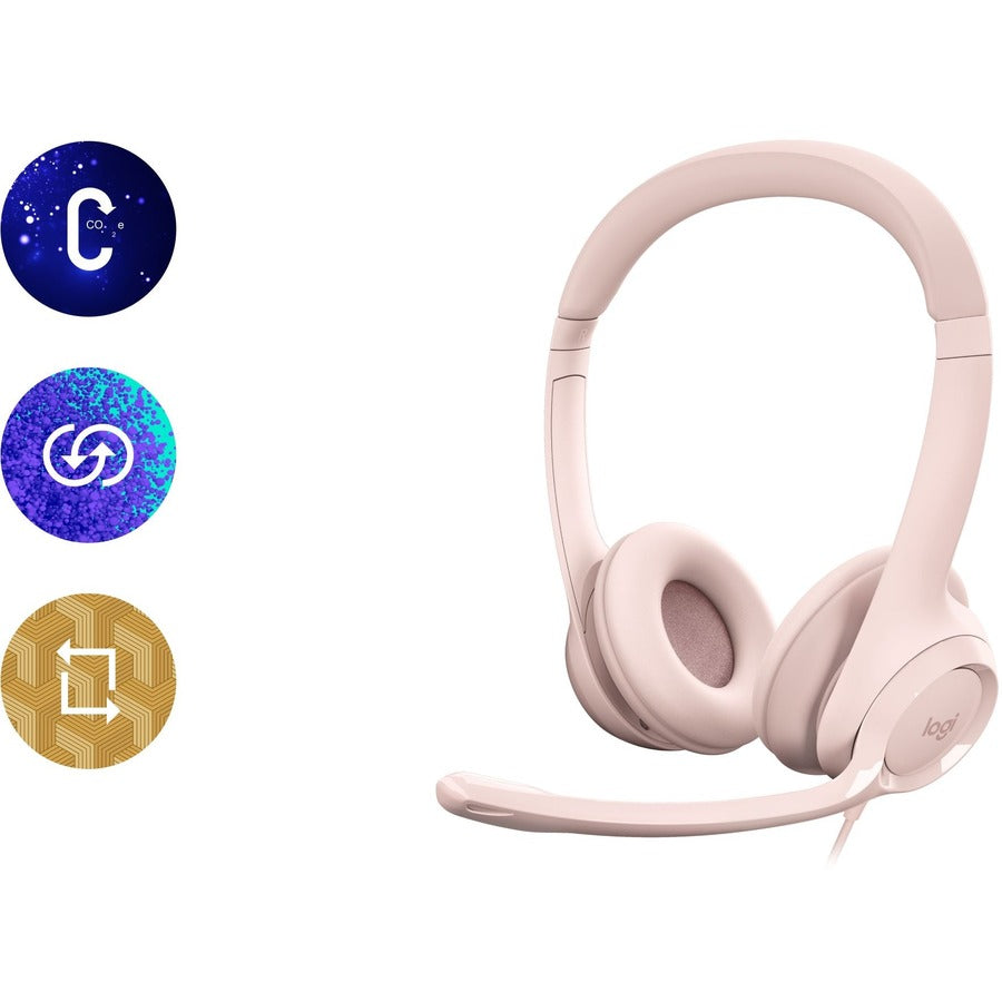 Logitech H390 USB-A Computer Headset 981-001280