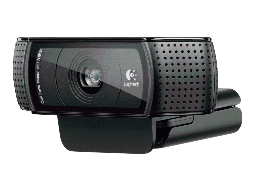 Logitech HD Pro Webcam C920 - Webcam - color - 1920 x 1080 - audio - USB 2.0 - H.264