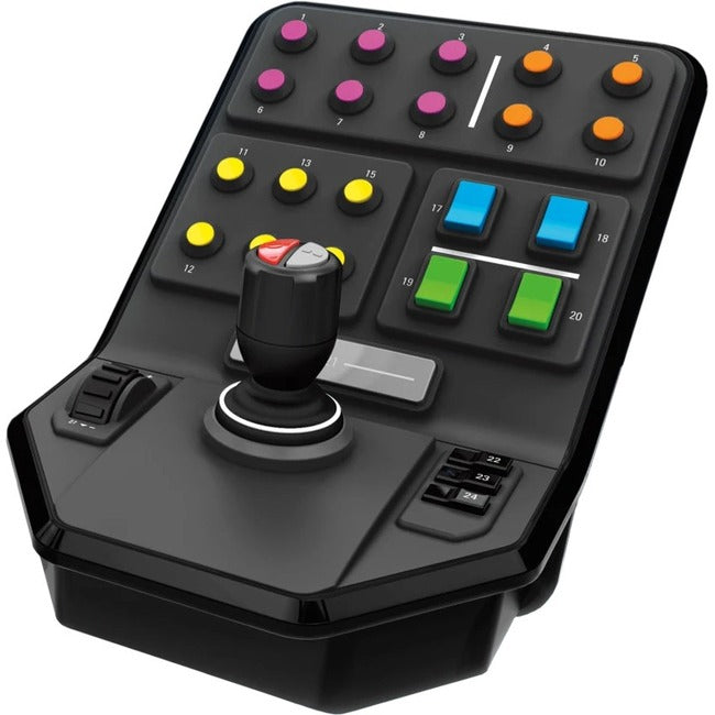Logitech Heavy Equipment Side Panel - Joystick - Wired - For Pc