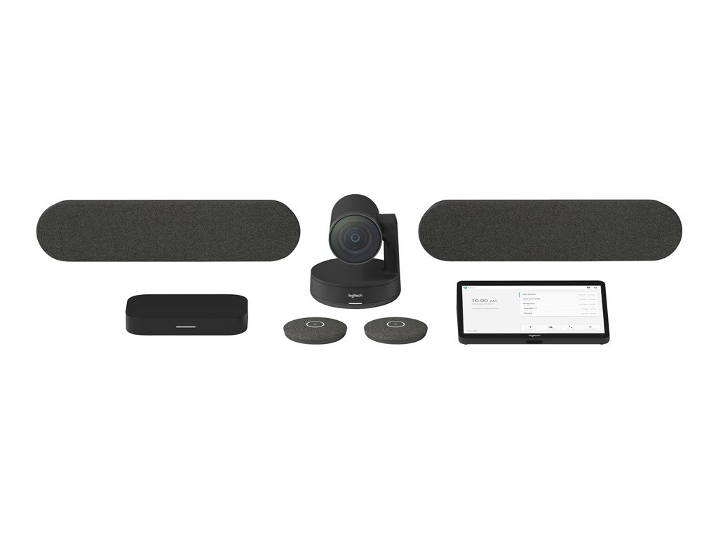 Logitech Large Google Meet Rooms with Tap + Rally Plus + Meet Compute - Video conferencing kit - with Google Meet Compute TAPRAPGGLCTL2