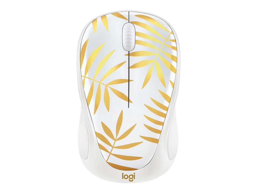 Logitech M317 - Design Collection Limited Edition - mouse - right and left-handed - optical - 3 buttons - wireless - 2.4