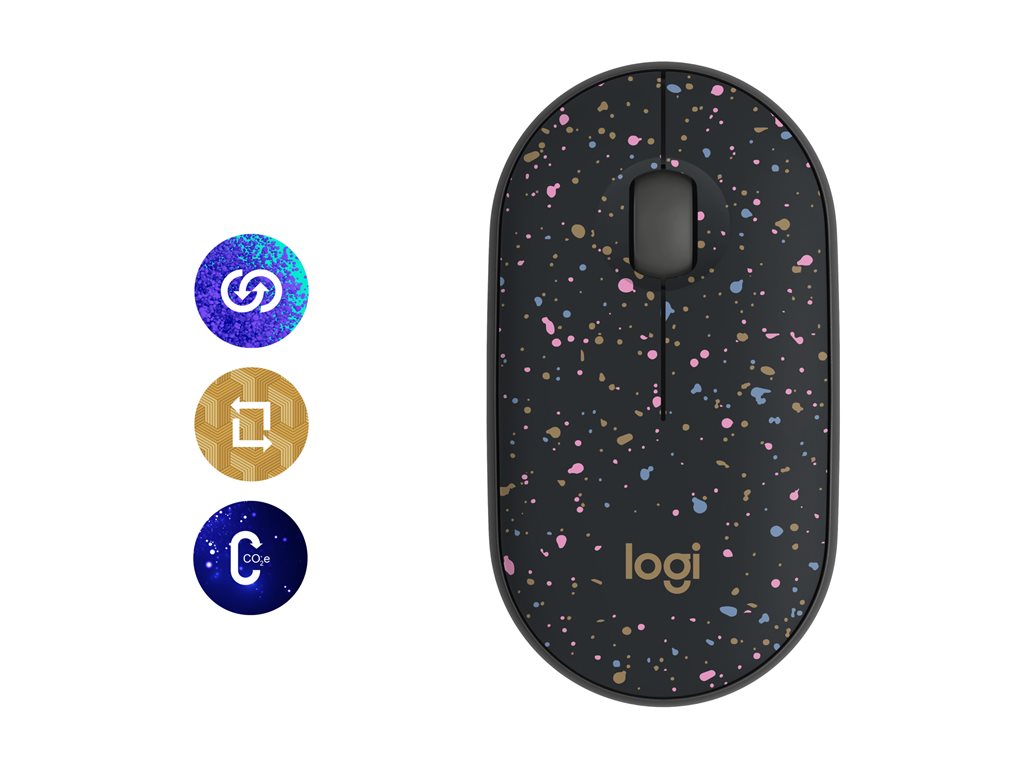 Logitech M340 - Mouse - right and left-handed - optical tracking sensor - 3 buttons - wireless - 2.4 GHz - USB wireless receiver 910-007281