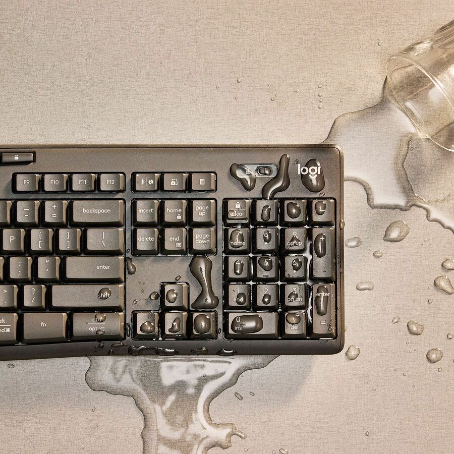Logitech MK370 Combo for Business Wireless Keyboard and Silent Mouse - USB