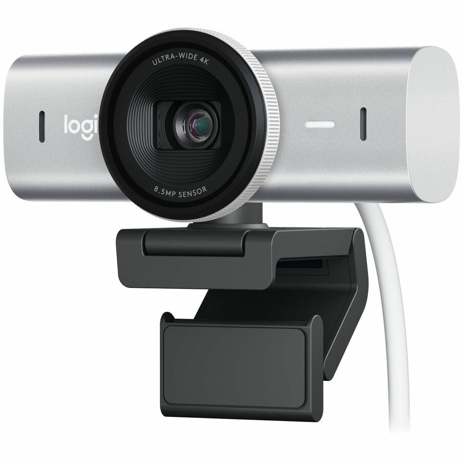 Logitech MX Brio Ultra HD 4K Collaboration and Streaming Webcam, 1080p at 60 FPS, Dual 960-001550