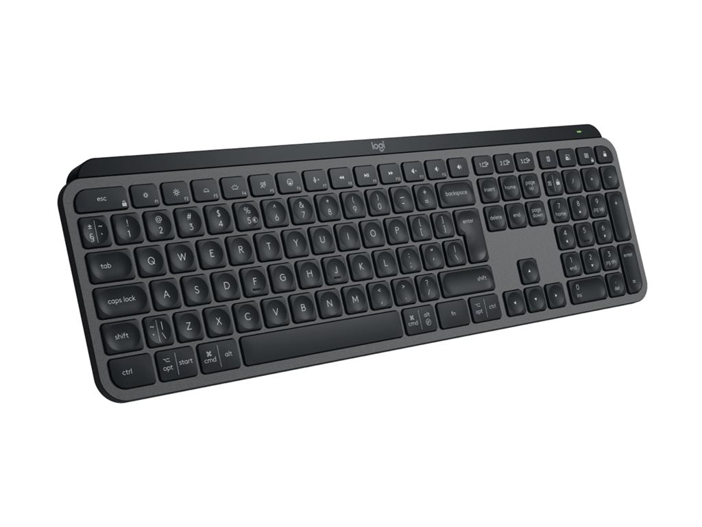 Logitech MX Keys S - Keyboard - backlit - wireless - Bluetooth LE - QWERTY - English - key switch: Scissor-Key -