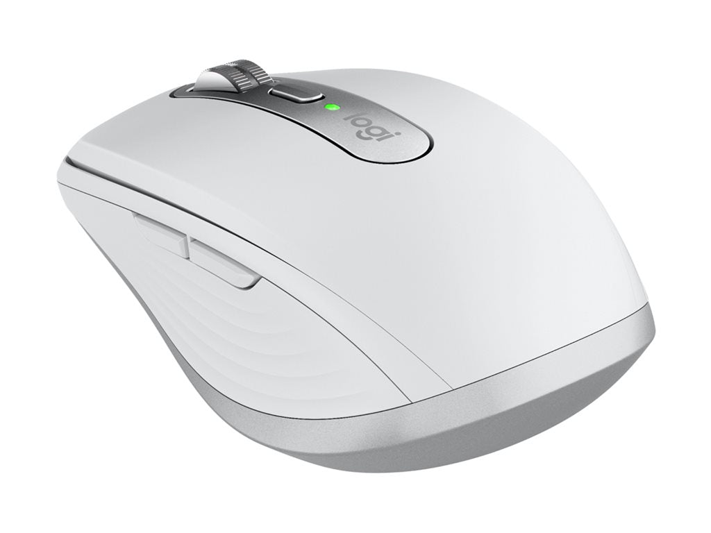 Logitech Master Series MX Anywhere 3S for Mac - Mouse - 6 buttons - wireless - Bluetooth - pale gray 910-006944