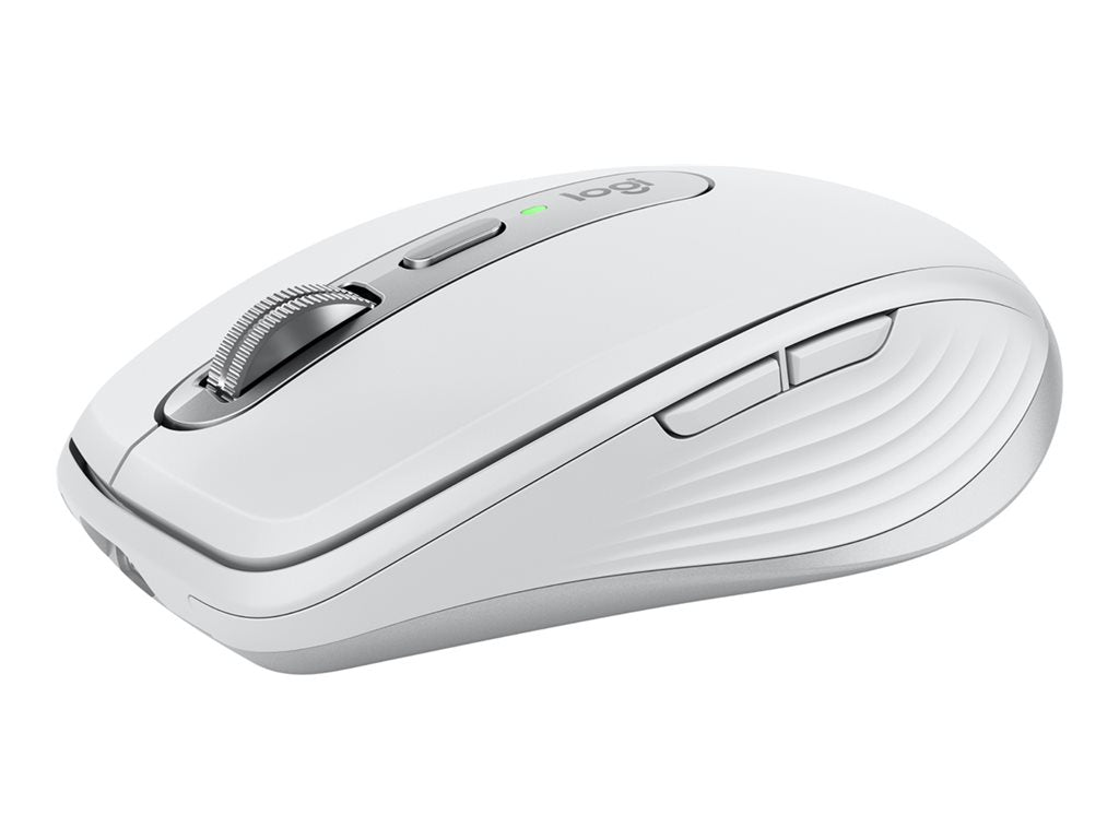 Logitech Master Series MX Anywhere 3S for Mac - Mouse - 6 buttons - wireless - Bluetooth - pale gray 910-006944