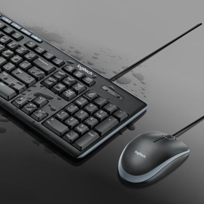 Logitech Media Combo MK200 Keyboard & Mouse - Retail 920-002714