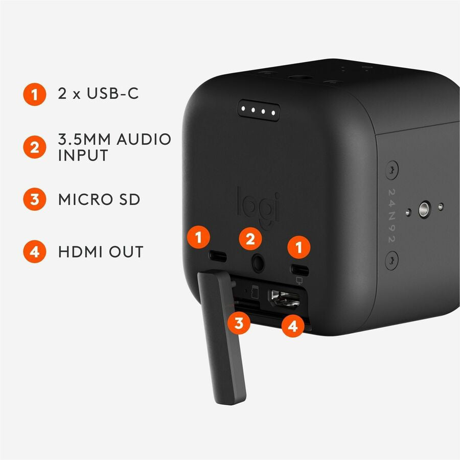 Logitech Mevo Core 4K30p Live-Streaming Camera for Creators