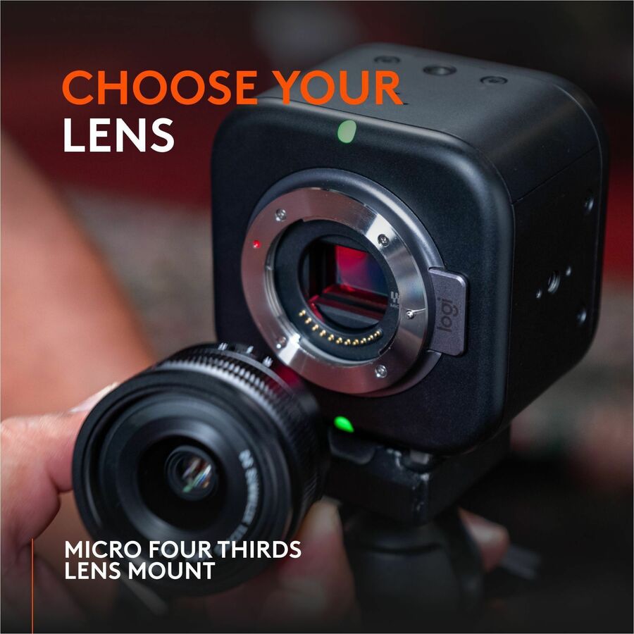 Logitech Mevo Core 4K30p Live-Streaming Camera for Creators