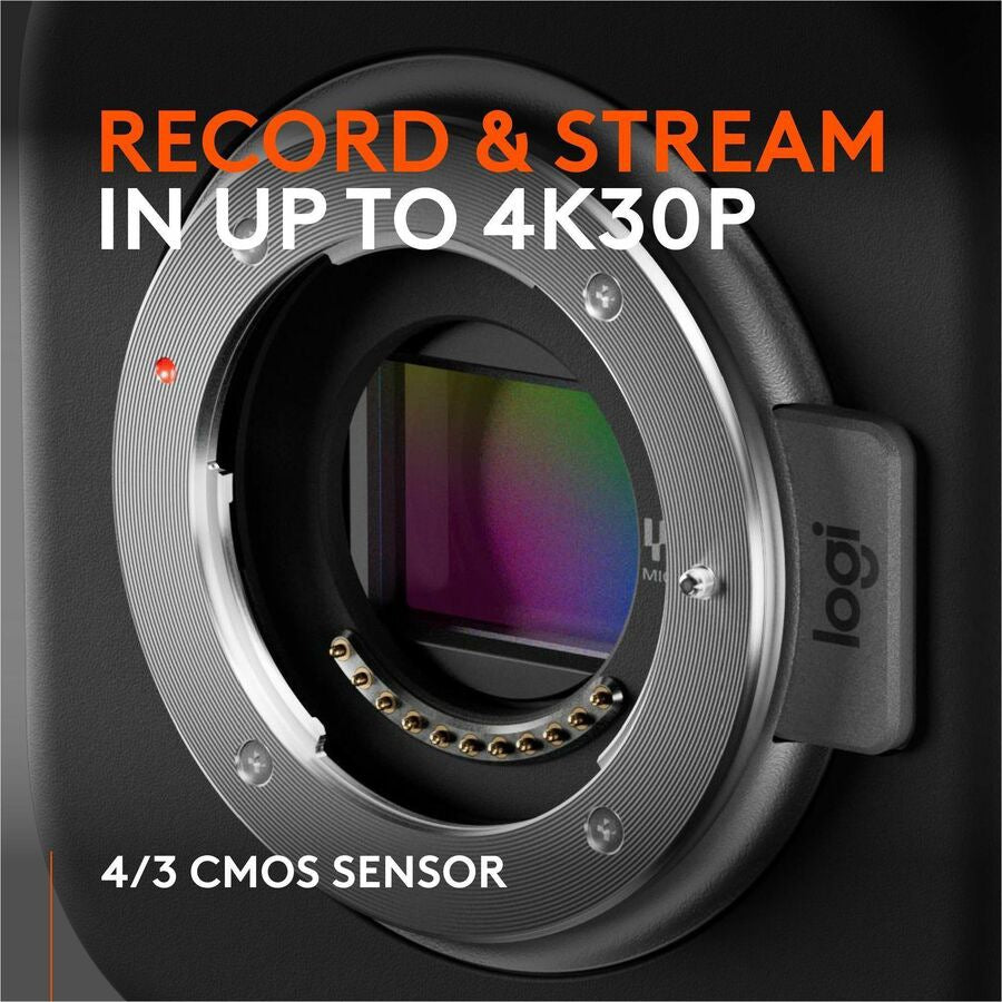 Logitech Mevo Core 4K30p Live-Streaming Camera for Creators
