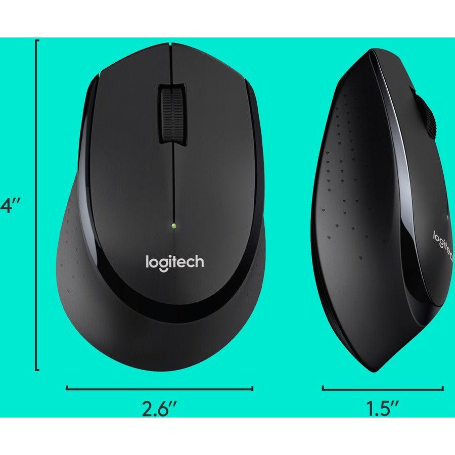 Logitech Mk345 Keyboard Rf Wireless Qwerty Black, Blue