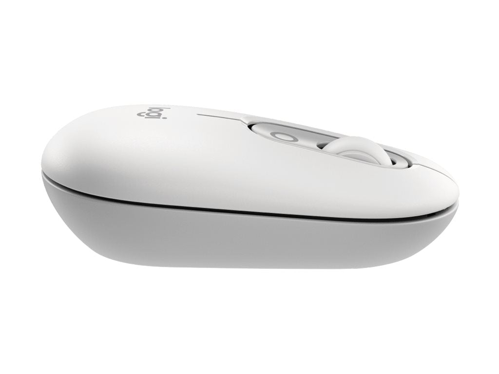 Logitech POP Icon Combo - Keyboard and mouse set - wireless - Bluetooth LE - QWERTY - English - off-white, orange 920-013104