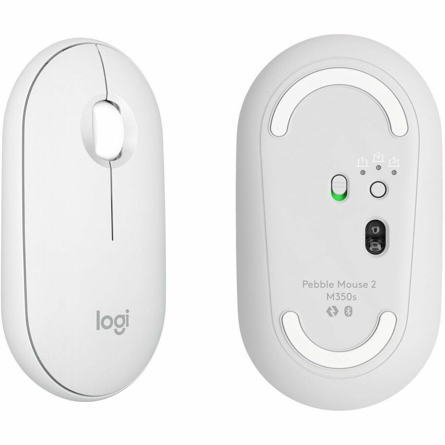 Logitech Pebble 2 Combo for Mac Wireless Keyboard and Mouse - USB Type A Wireless