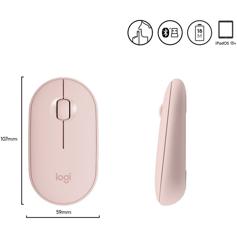 Logitech Pebble Wireless Mouse M350 910-005769