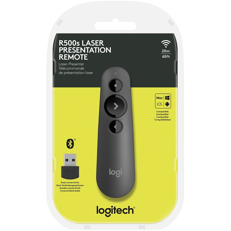 Logitech R500s Laser Presentation Remote 910-006518