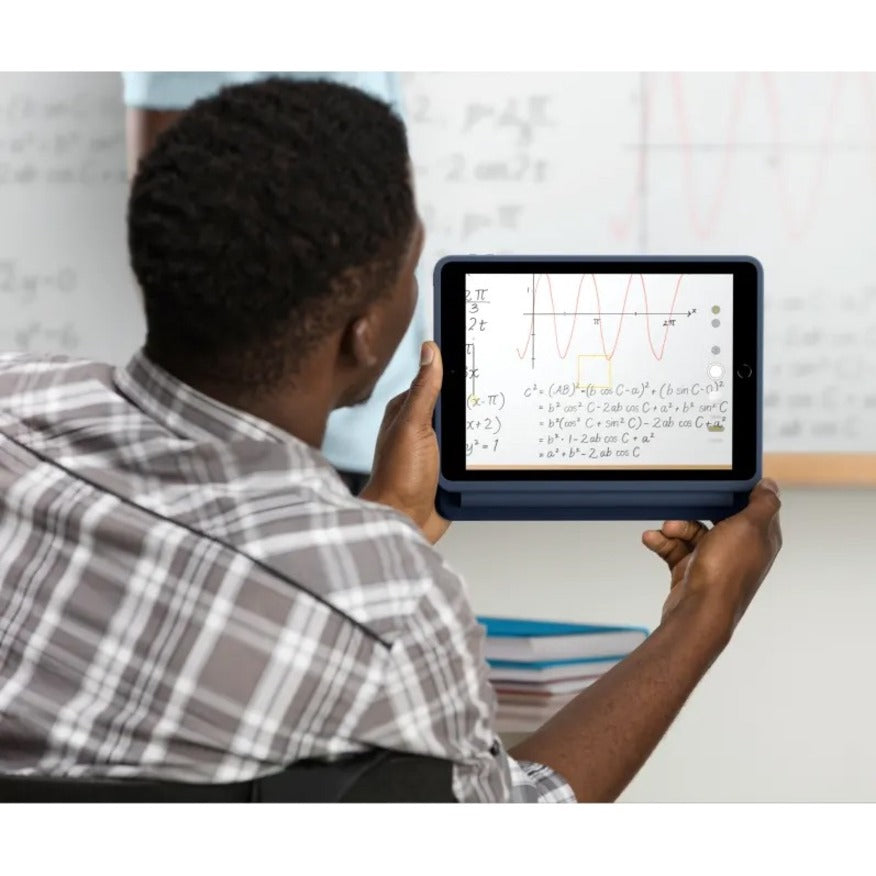 Logitech Rugged Combo 3 Rugged Keyboard/Cover Case Apple iPad (8th Generation), iPad (7th