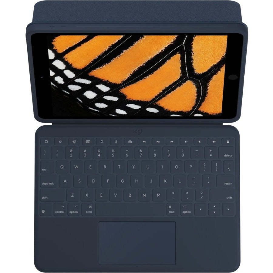Logitech Rugged Combo 3 Rugged Keyboard/Cover Case Apple iPad (8th Generation), iPad (7th
