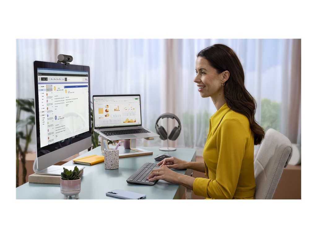 Logitech Signature MK955 Slim Combo for Business - Keyboard and mouse set - wireless - Bluetooth 5.1 LE 920-012427