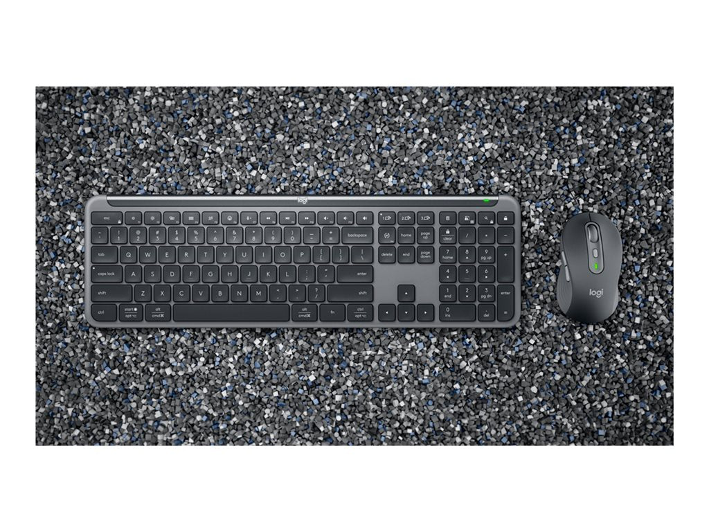 Logitech Signature MK955 Slim Combo for Business - Keyboard and mouse set - wireless - Bluetooth 5.1 LE 920-012427