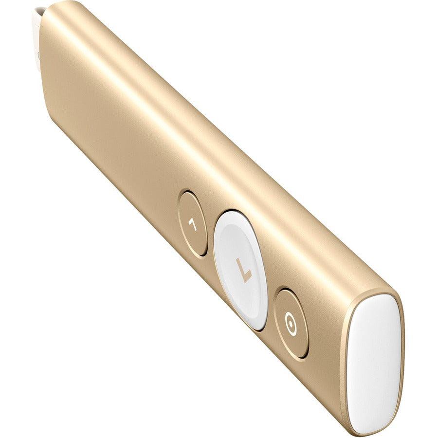 Logitech Spotlight Presentation Remote Wireless Presenter Bluetooth Gold