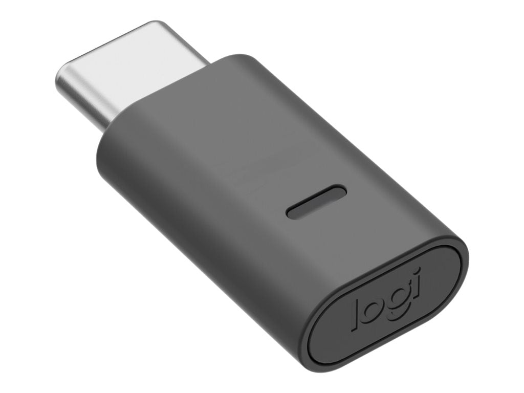 Logitech - Wireless audio receiver for headset - USB-C - graphite