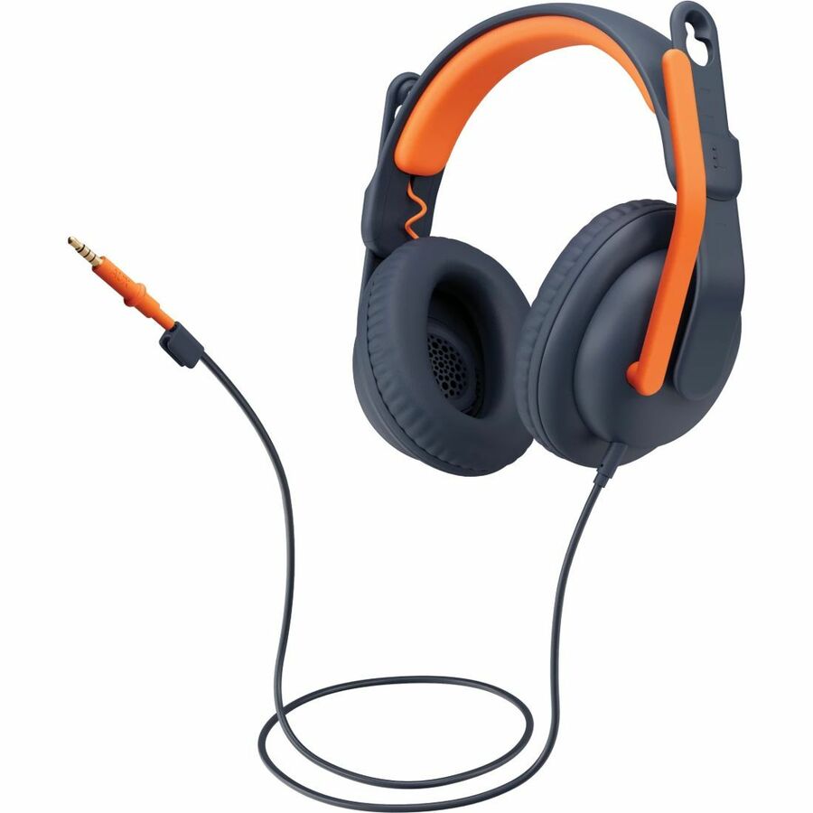 Logitech Zone Learn Headset - Stereo - Mini-phone (3.5mm) - Wired - Over-the-ear -