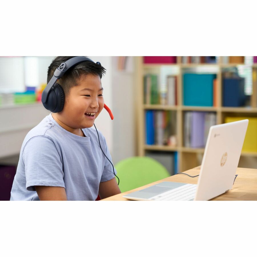 Logitech Zone Learn Headset - Stereo - USB Type C - Wired - Over-the-ear - Binaural -