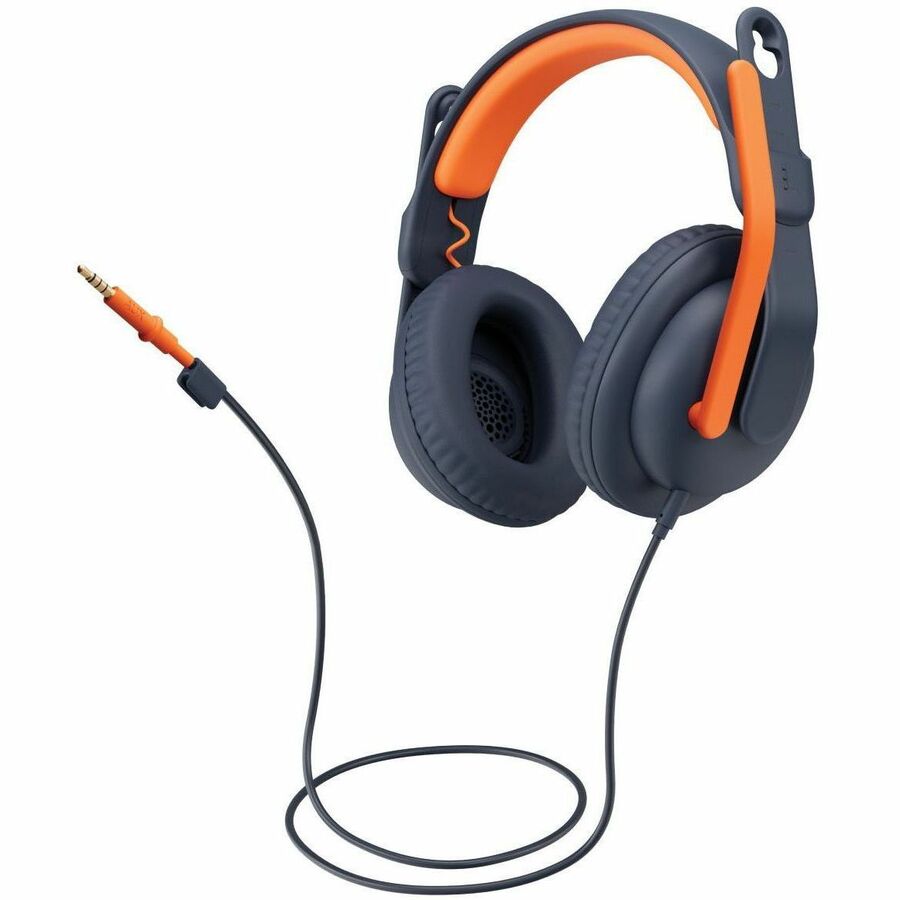 Logitech Zone Learn Wired Headsets for Learners - Stereo - USB Type C, Mini-phone (3.5mm)