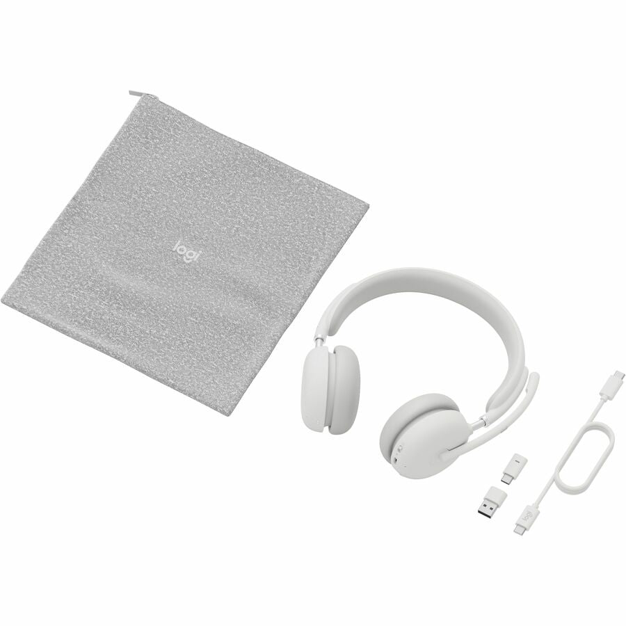 Logitech Zone Wireless 2 Headset - Stereo - Wireless - Bluetooth - 170 ft - 20 Hz - 20