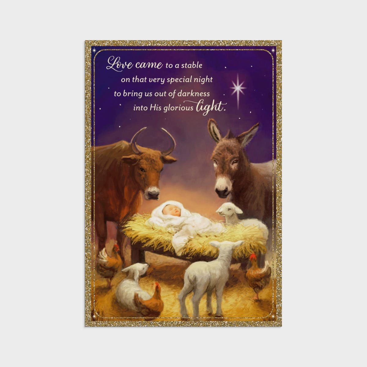 Love Came to a Stable - 18 Christmas Boxed Cards and Envelopes, KJV