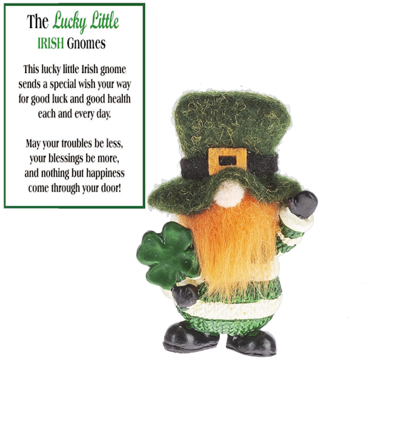 Lucky Little Irish Gnome