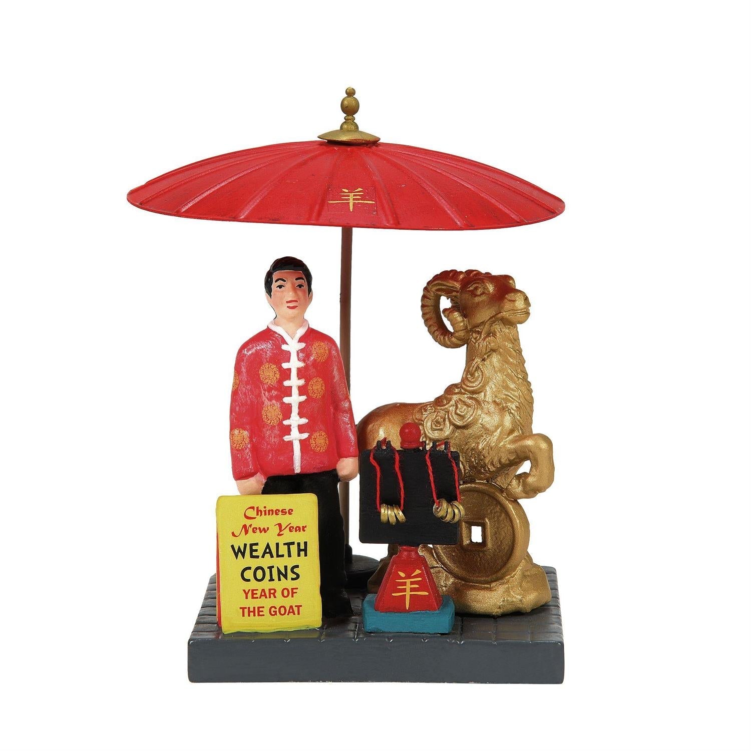 Lucky Necklaces Are The Goat! Figurine