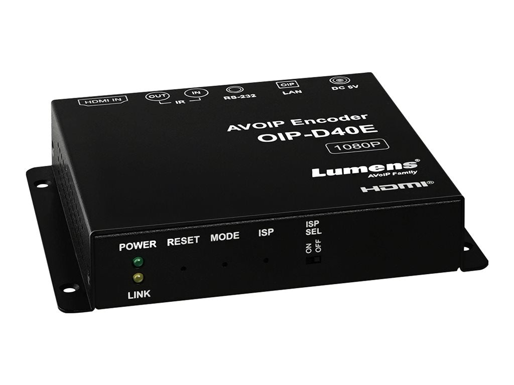 Lumens OIP-D40E - Audio/video over IP encoder