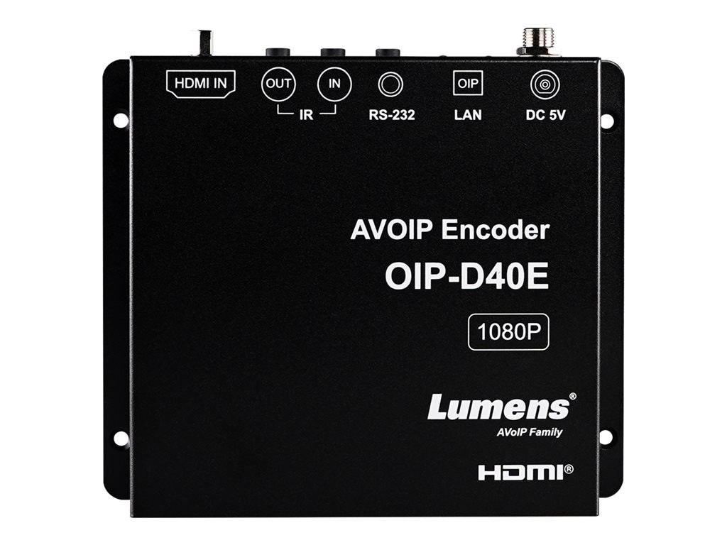 Lumens OIP-D40E - Audio/video over IP encoder
