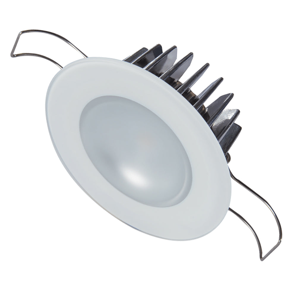 Lumitec Mirage - Flush Mount Down Light - Glass Finish/No Bezel - 4-Color Red/Blue/Purple