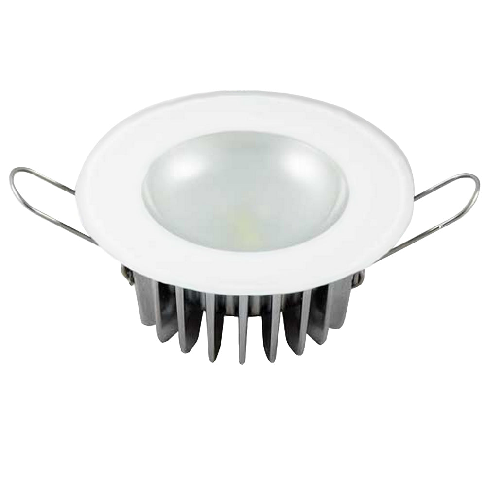 Lumitec Mirage - Flush Mount Down Light - Glass Finish/No Bezel - 4-Color Red/Blue/Purple